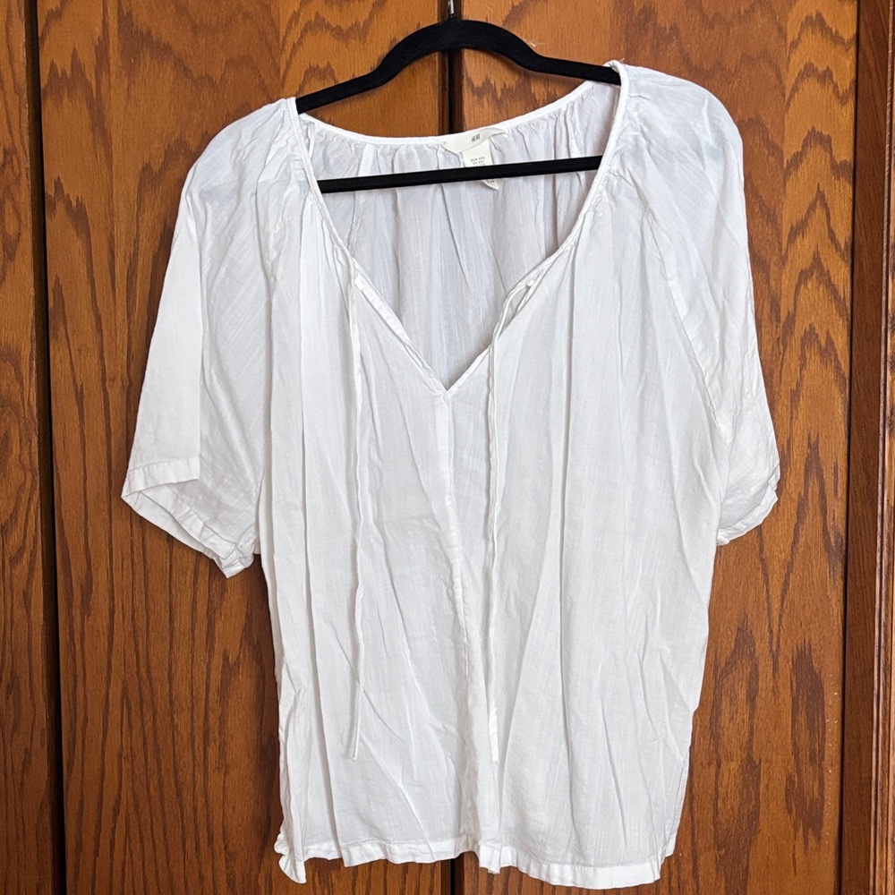 H&M White Blouse